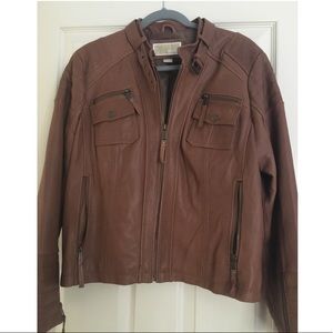 Michael Kors leather jacket